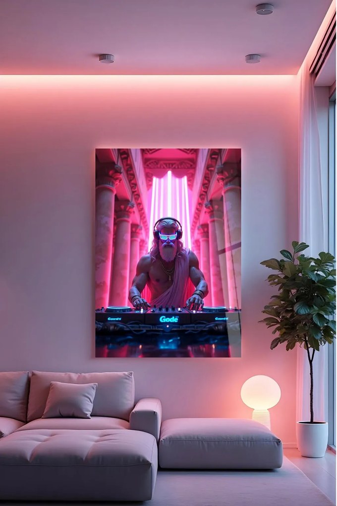 Üvegkép, 70×100 cm – Hhlneon0029