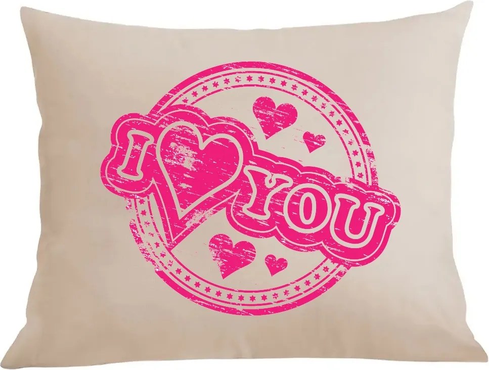 Párna párnahuzat Valentin nap Nőnap