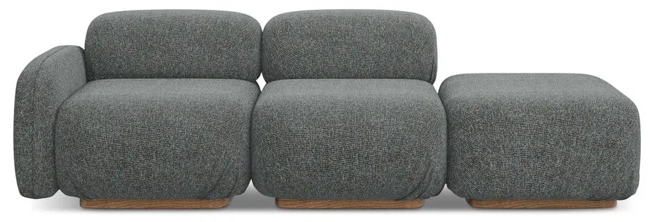 Szürke moduláris heverő (bal oldali) Ailani – Makamii