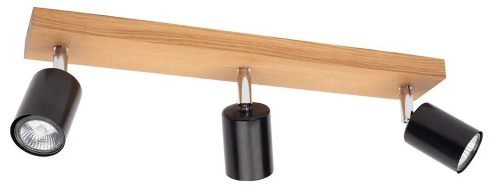 Spot-Light DO2910351 - Mennyezeti spotlámpa MANARA  3xGU10/5W/230V fenyő