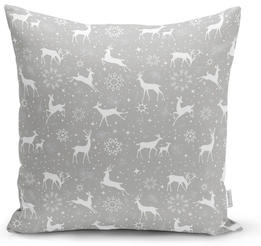 Snowflakes 4 db karácsonyi párnahuzat és asztali futó szett - Minimalist Cushion Covers