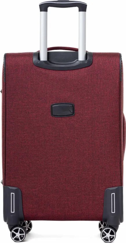 Piros textil kabinbőrönd „Navigator” - méret M