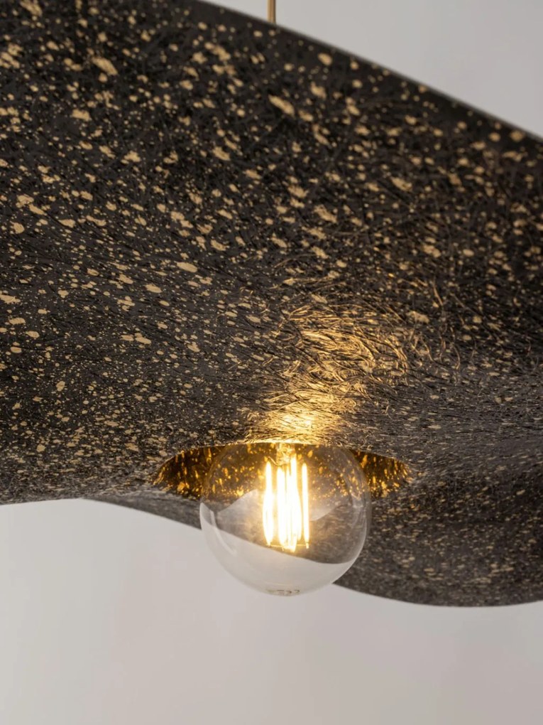 SIGMA LIGHTING 32342 KAPELLO Modern Függesztett Lámpa Fekete, Arany E27 IP20