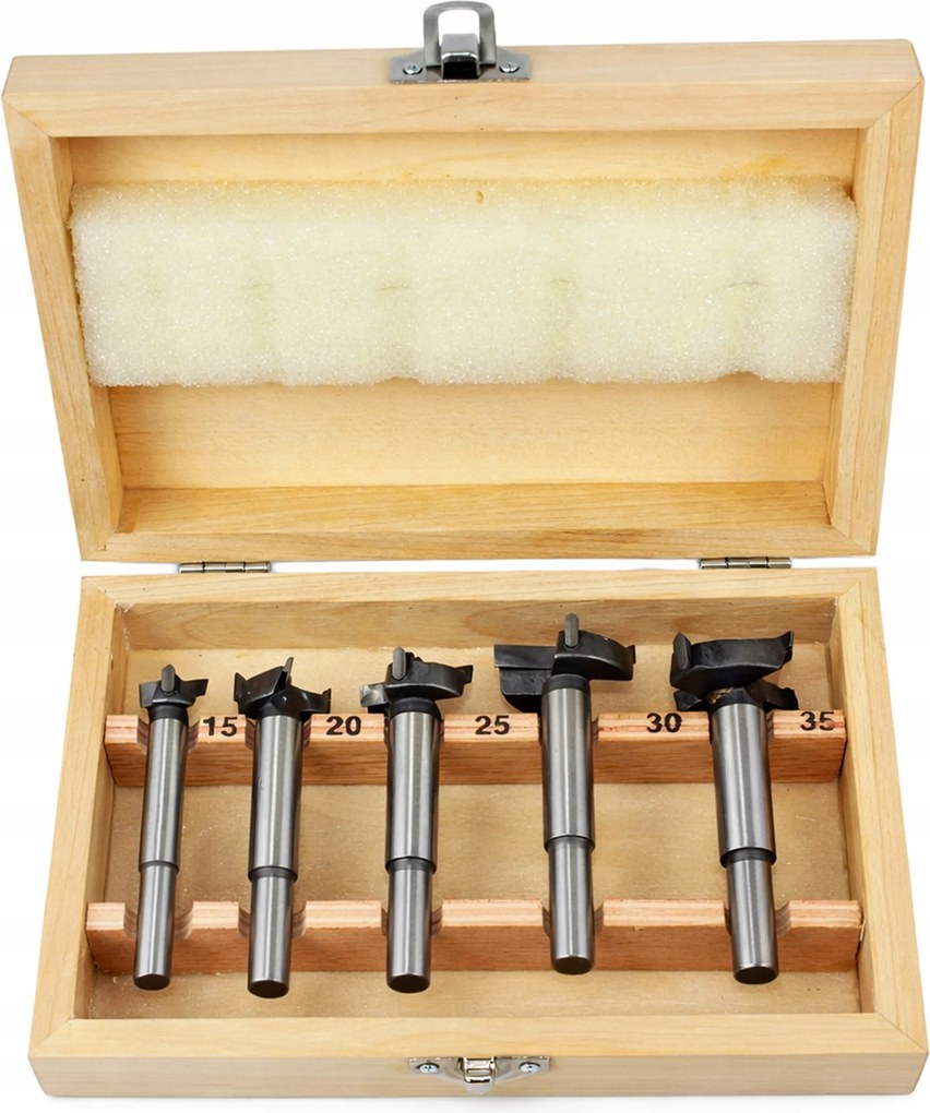 Fa Marószerszám Készlet 5 Db-os 15-35 MM Csomós Marószár