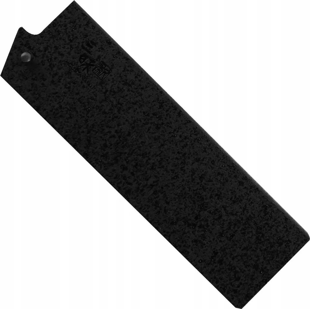 Mcusta Zanmai Japán Fa Saya Fekete Nakiri Késvédő 16,5cm