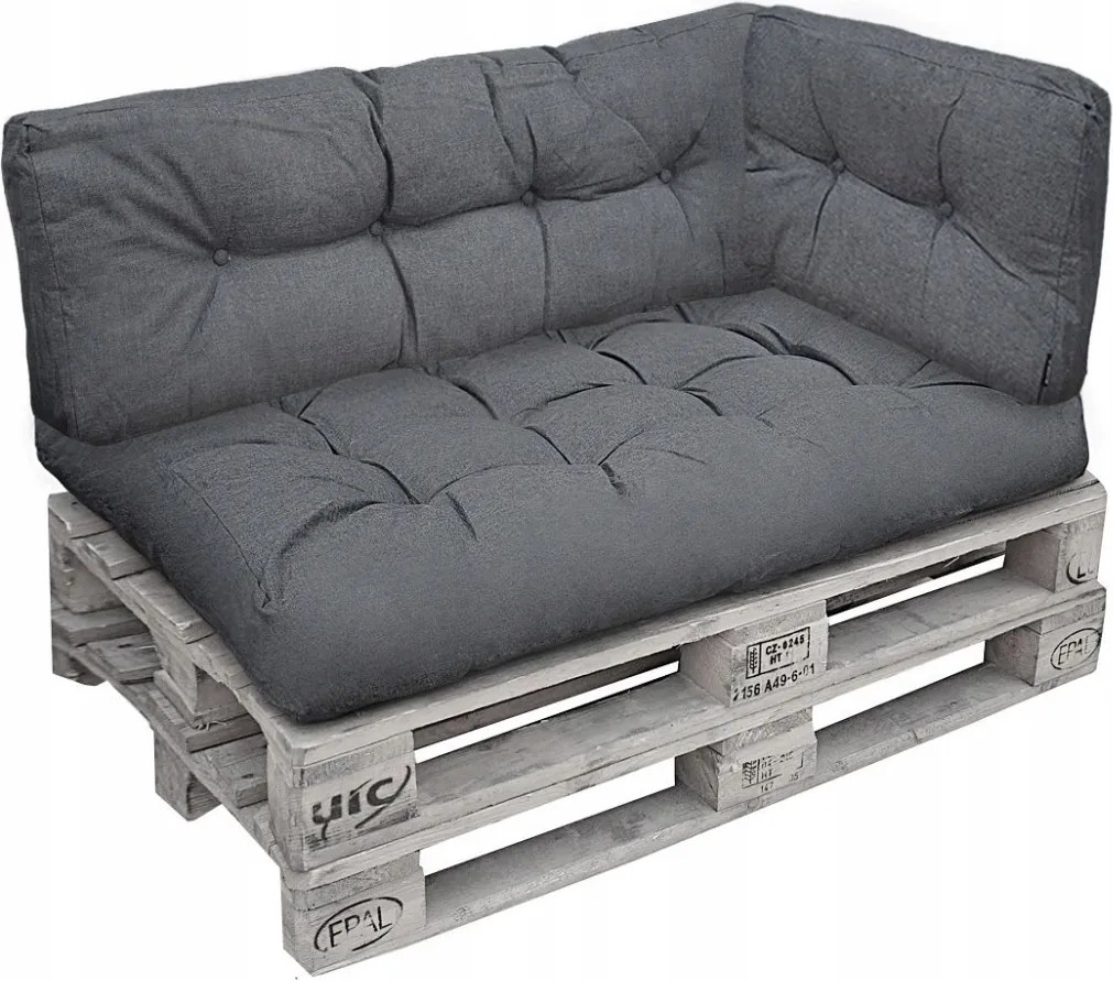 Párnák Kerti Bútorokhoz Steppelt Raklapok Szett