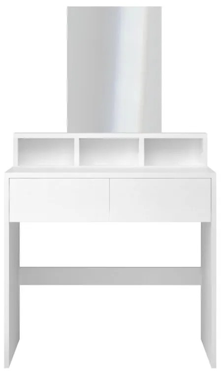 MIADOMODO Kozmetikai asztal fehér