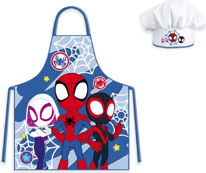 Pókember Spidey gyerek kötény 2 darabos szett