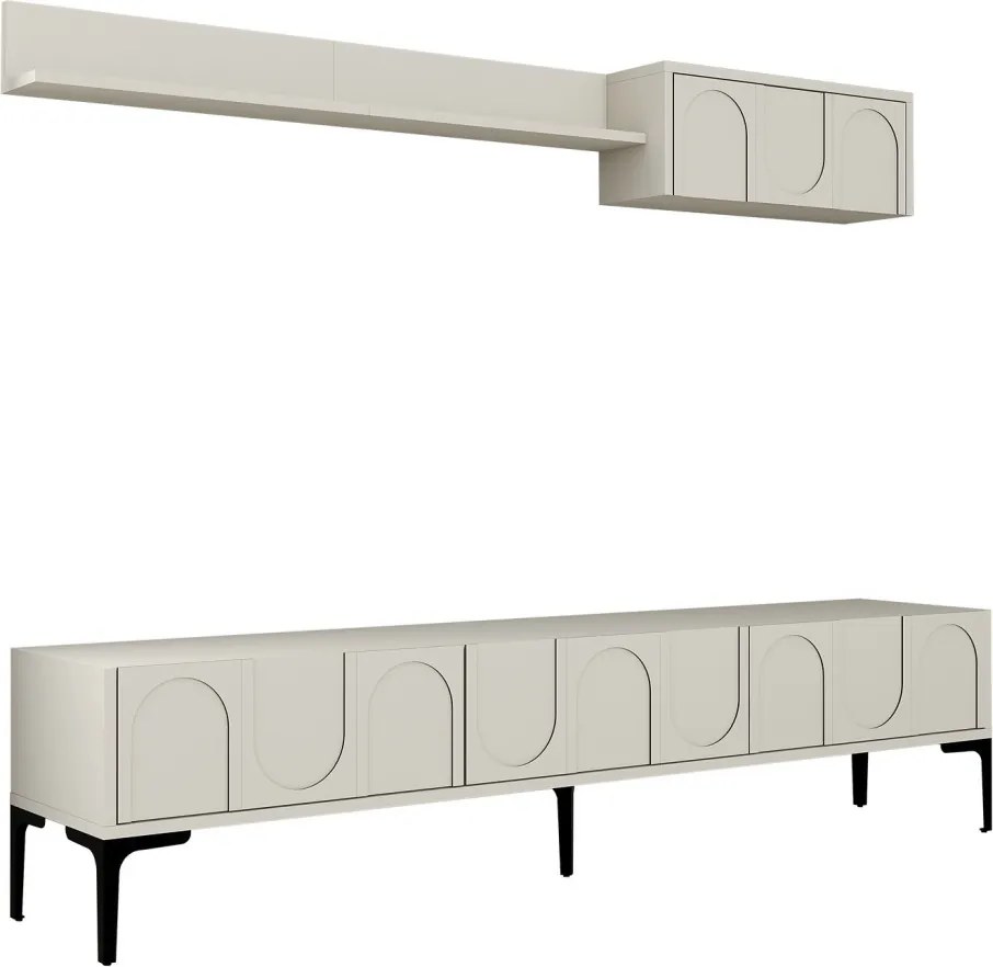 Lyon 2 - Cream, Black