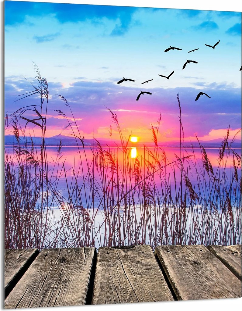 Üveg Vágódeszka 40x52 Kilátás a Konyhába