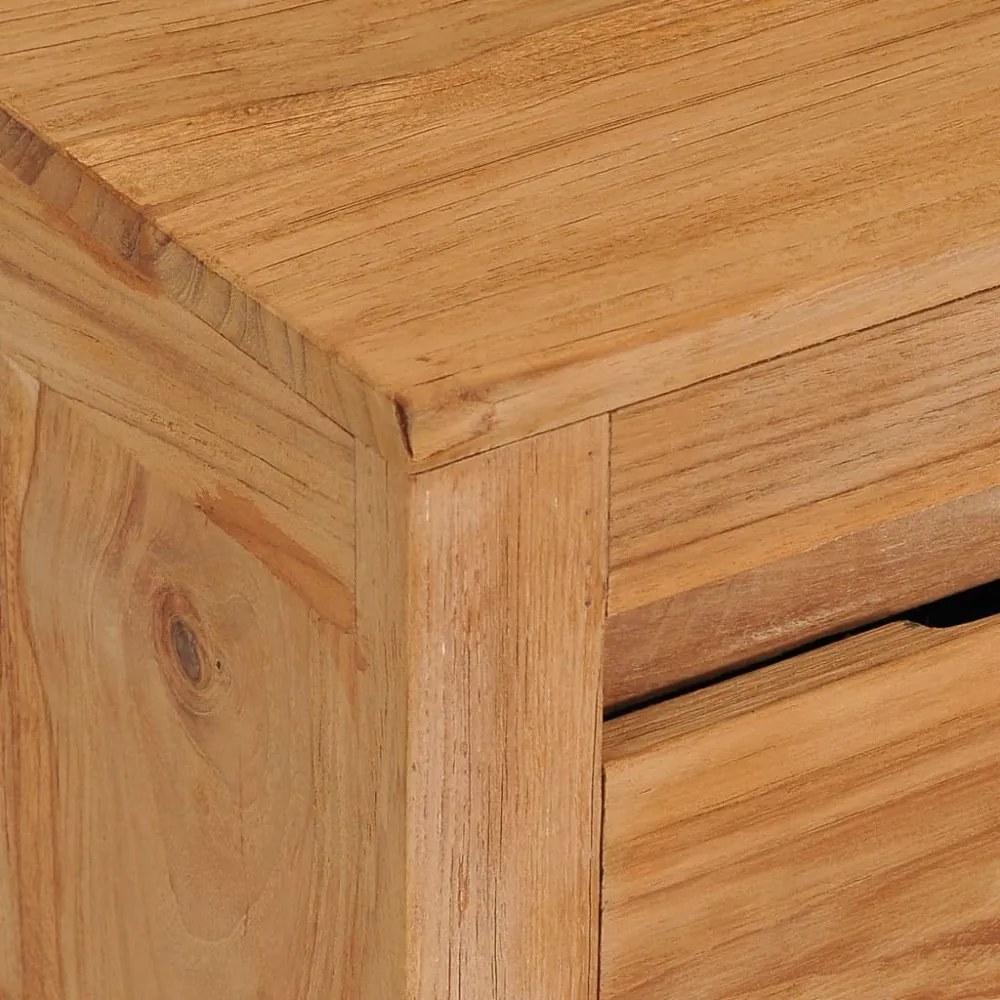 tömör tíkfa TV-szekrény 115 x 30 x 35 cm