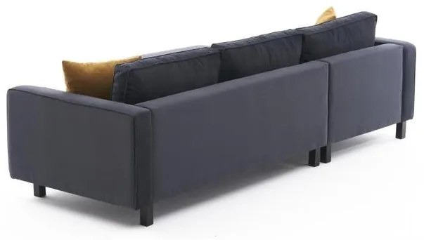 Sarokkanapé Kale Velvet Balos - Antracit