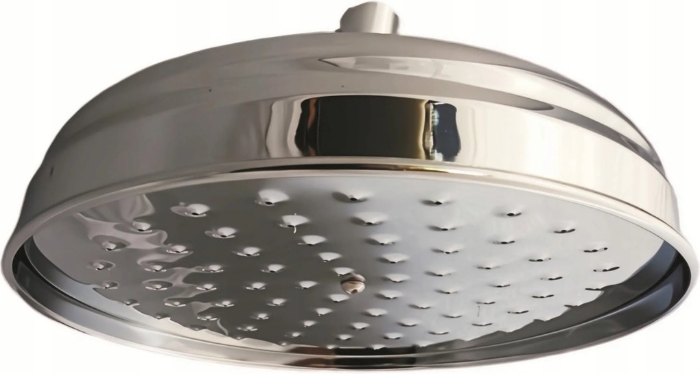 Esőztető Szűrő Zuhanyfej Fém Króm Retro 20 CM Kerek