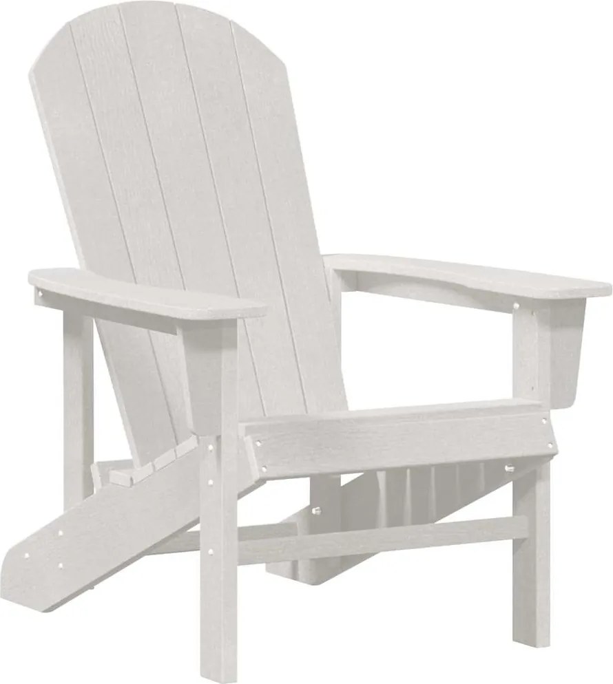 vidaXL Adirondack szék Fehér 82 x 74 x 92 cm HDPE