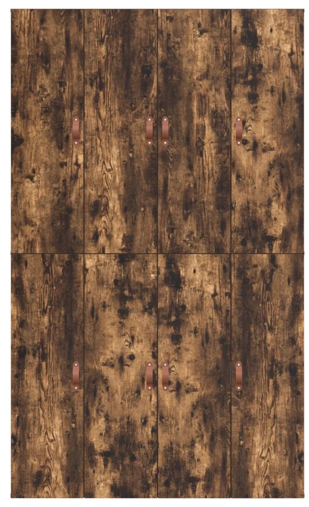 Tárolós Ágykeret Füstölt Tölgy 120x200 cm
