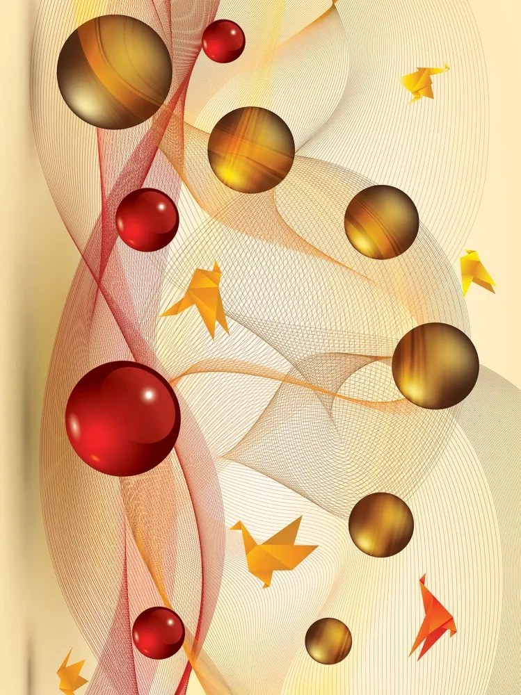 Absztrakt poszter, fotótapéta, Vlies (206x275 cm, álló)