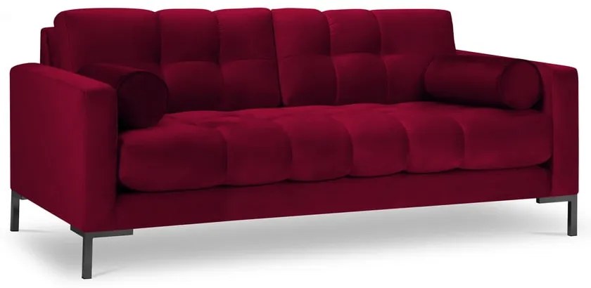 Bali piros bársony kanapé - Cosmopolitan Design