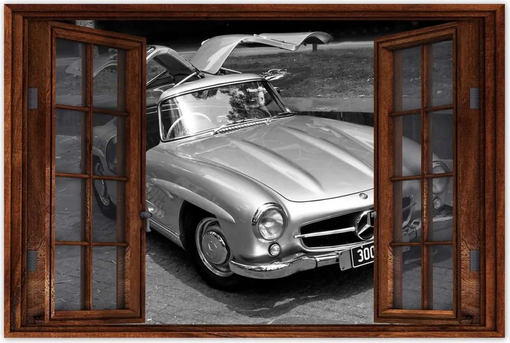 Poszterek 60x40 Mercedes Gullwing 300SL