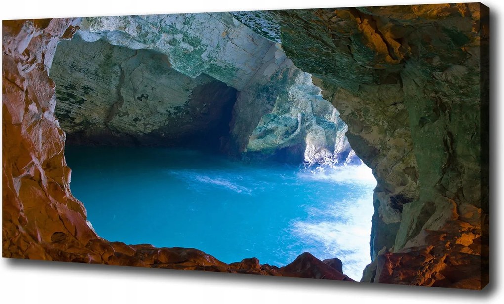 Vászonkép Tengeri barlang 100x70 cm