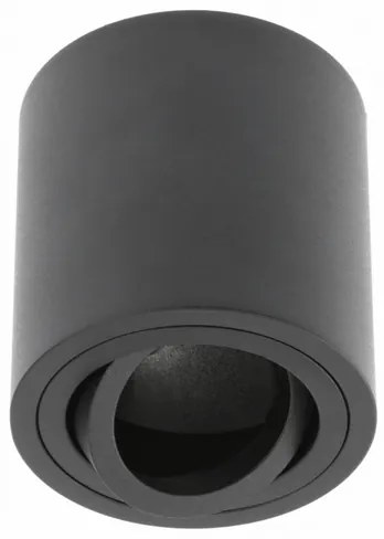 Lámpa Mennyezeti lámpatest AVEIRO BIS, max. 250V, 50/60Hz, 80x90mm, IP20, max 20W, kör, fekete