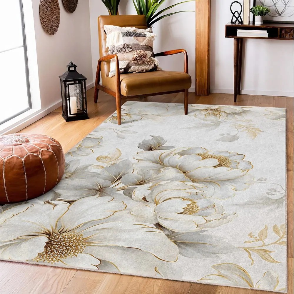 Krémszínű mosható szőnyeg 160x230 cm Soft and Gentle – Mila Home