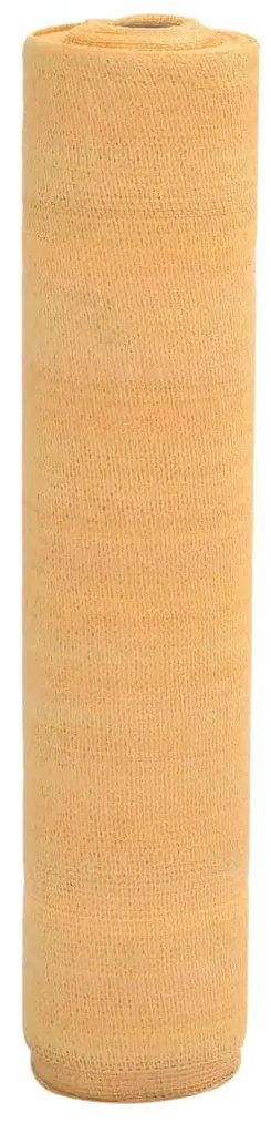 homokszínű HDPE belátásgátló háló 1 x 10 m 195 g/m²