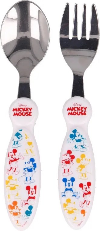 Disney Mickey Fun-Tastic fém evőeszköz készlet - 2 darabos