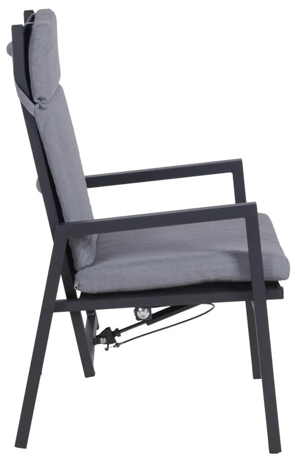Szürke fém kerti szék Sintra – Garden Pleasure