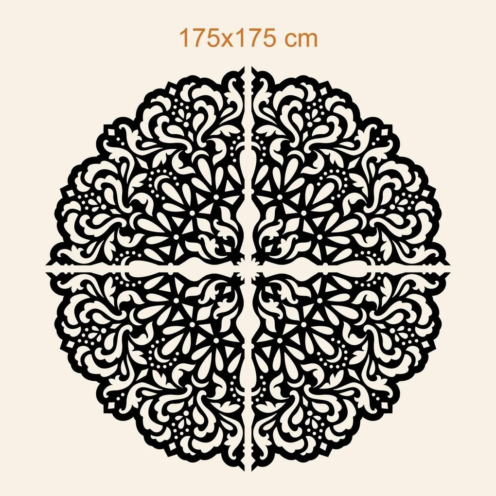 DUBLEZ | Mandala falikép - Szenvedély