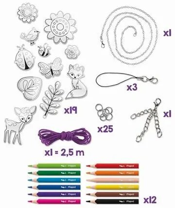 Mágikus ékszerkészítő készlet, MAPED CREATIV Imagin' Style (IMAC907400)