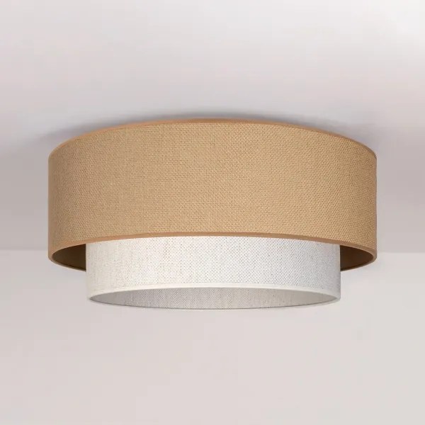 BRILAGI - LED mennyezeti lámpa BOHO ECO 1xE27/10W/230V Ø 40 cm bézs/krém