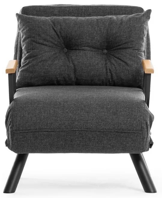 Sando Single Dark Grey fotel