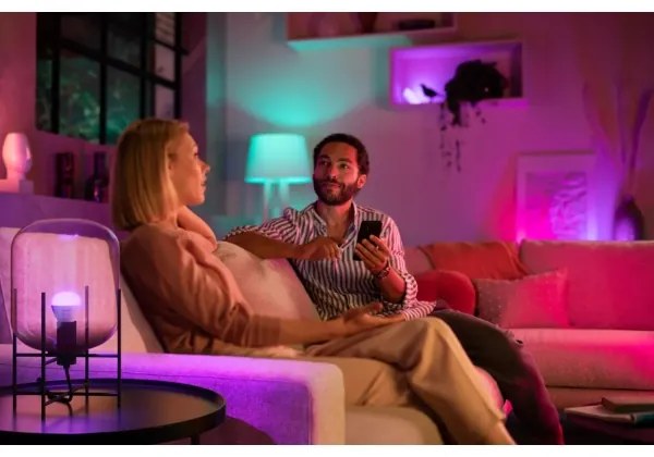 KÉSZLET 2x LED RGBW Dimmelhető izzó Philips Hue WACA P45 E14/5,1W/230V