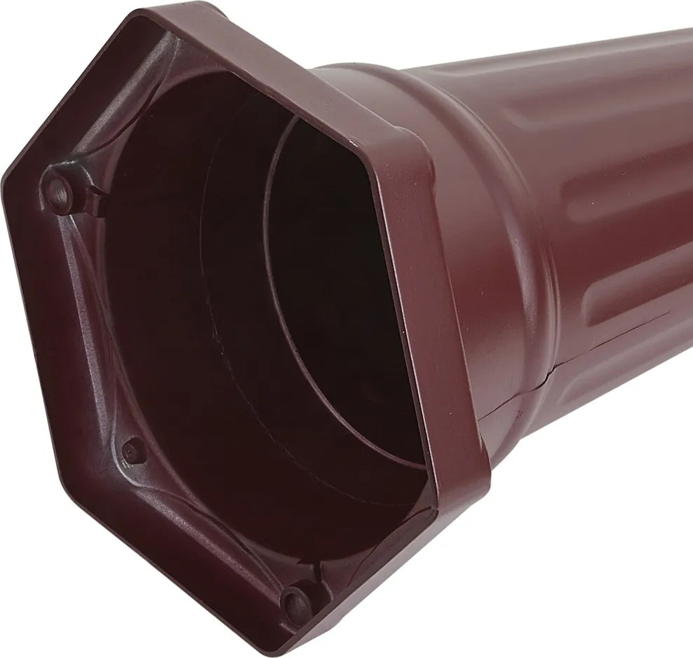 Klasszikus kültéri lámpás sötétvörös 220cm 3-lámpás IP44 - Havana