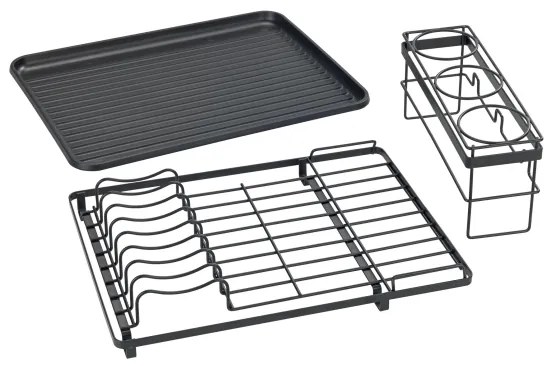 WENKO 54798100 - AMY edénycsepegtető 42,5x31,5 cm fekete