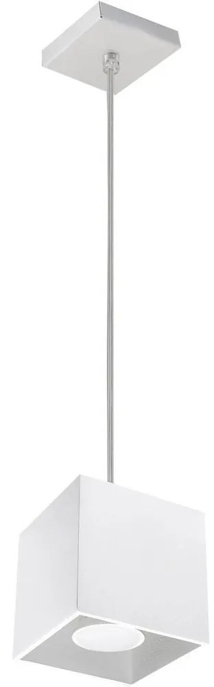 Csillár zsinóron QUAD 1 1xGU10/40W/230V fehér