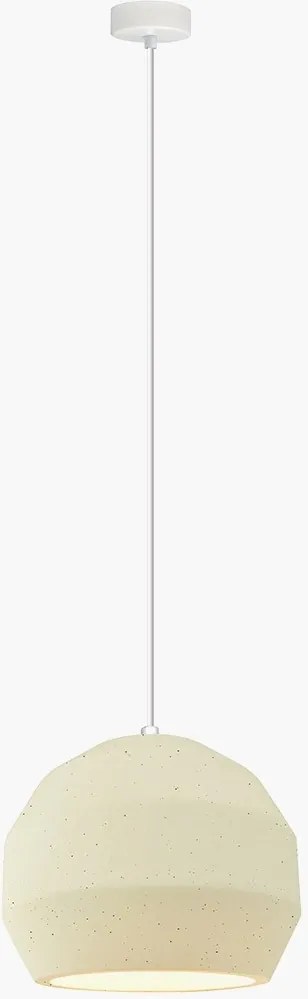 Lumatix Wezen Függőlámpa Világos Szürke Beton