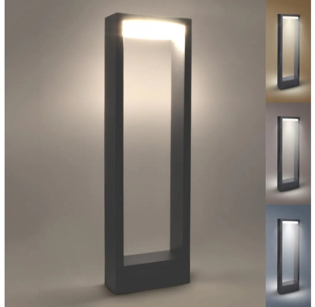 Brilagi-LED Kültéri lámpa RAGUSA LED/7W/230V 3000/4000/6000K antracit IP54 50 cm