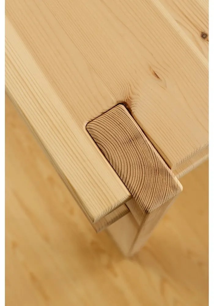 Borovi fenyő étkezőasztal 75x134 cm Tuck – Karup Design