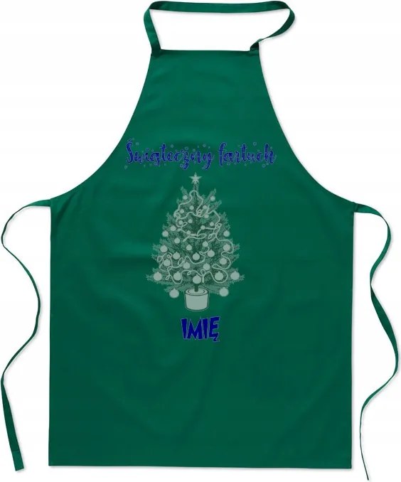 Karácsonyi konyhai kötény az Ön neve