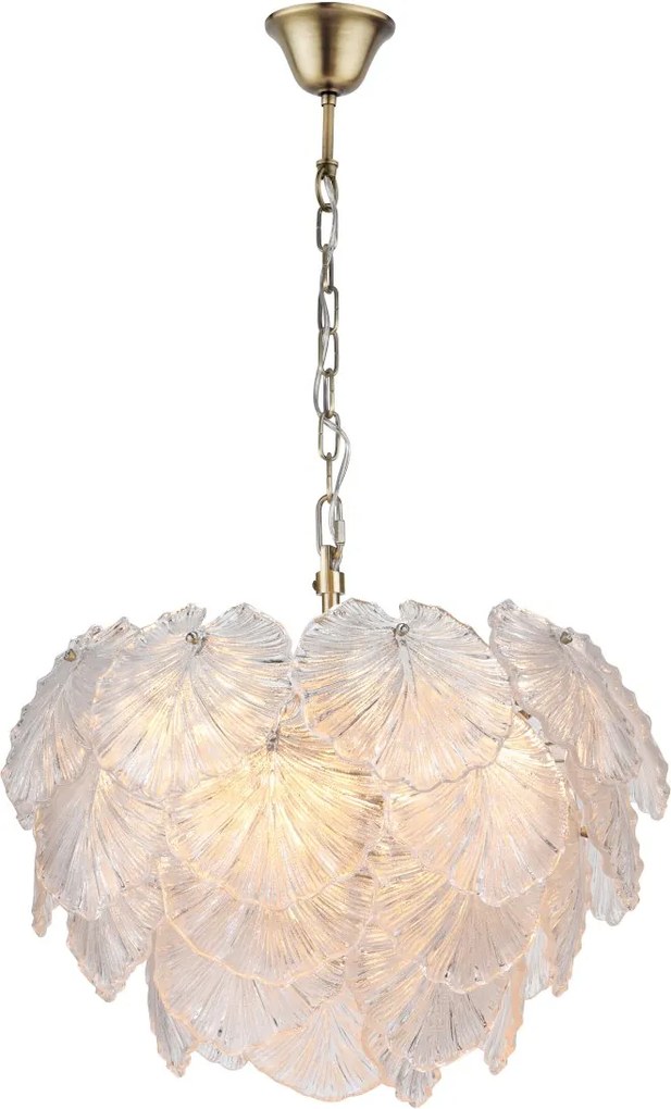 Dar Lighting glamour modern függeszték courtney antik sárgaréz darcou2375