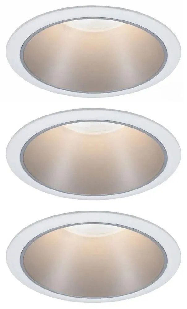 Paulmann 93410 - SADA 3xLED/6,5W IP44 Dimmelhető fürdőszobai lámpa COLE 230V