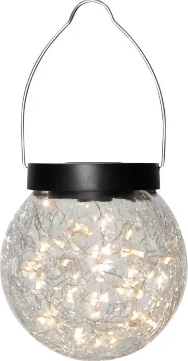 Akasztós napelemes lámpás GLORY 13 cm