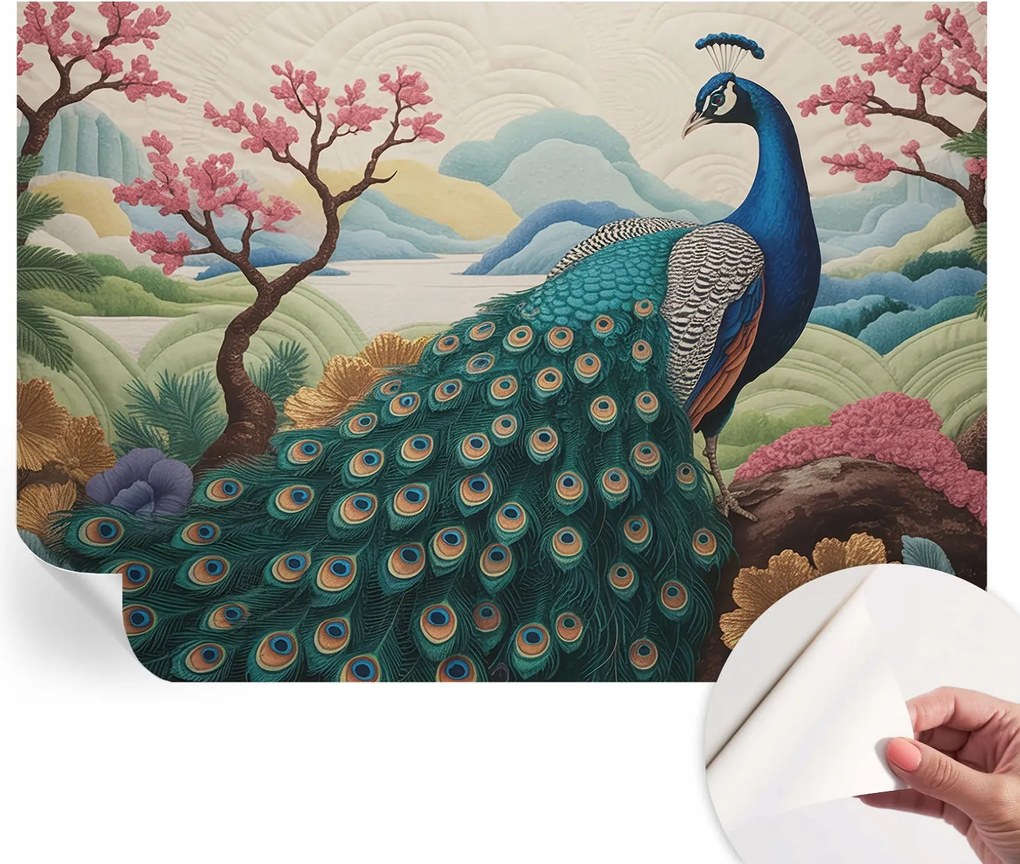 Öntapadós fotótapéta Falra 3D Loft Egzotikus szépség 208x146 cm