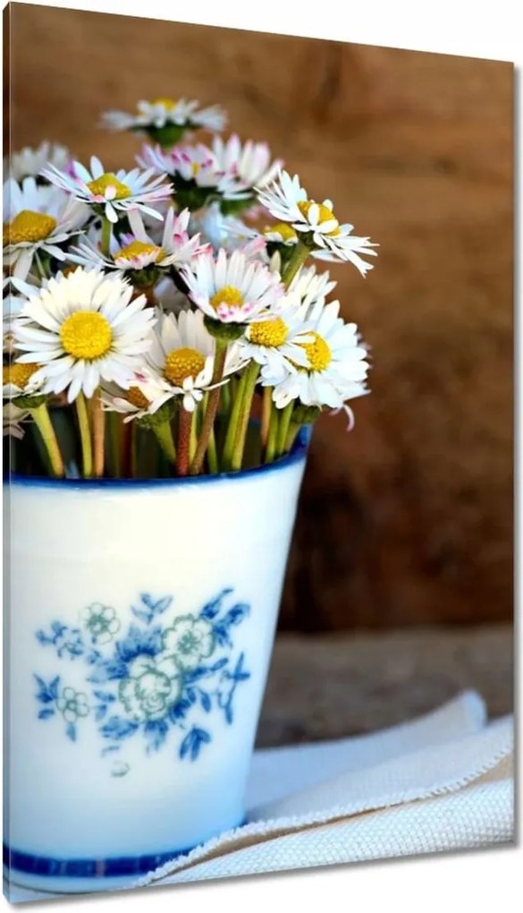 Vászonkép 80x120 Reggeli margaréták