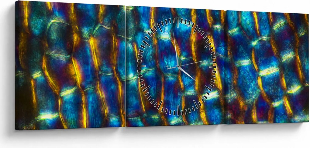 Kép - Sejtfal (órával) (90x30 cm)