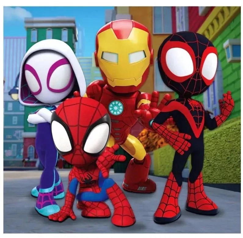 Pókember Spidey 3x48 db-os puzzle Clementoni