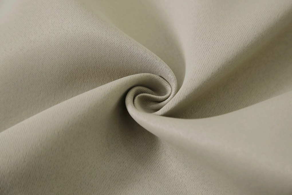 OXFORD bézs függöny 140x270 cm Felfüggesztés: Hullámos sínszalag