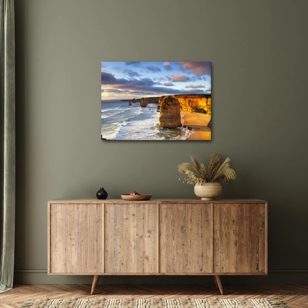 A tengeri sziklák képe (70x50 cm)