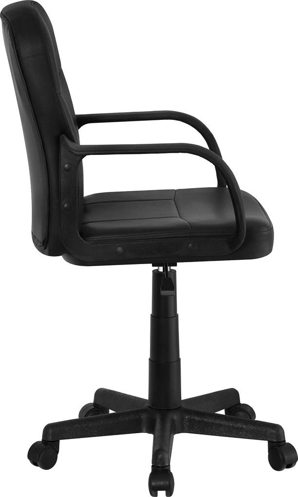 Irodai fotel, fekete, AYLA NEW